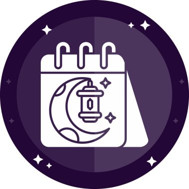 Tek bir fener simgesinin vektör çizimi