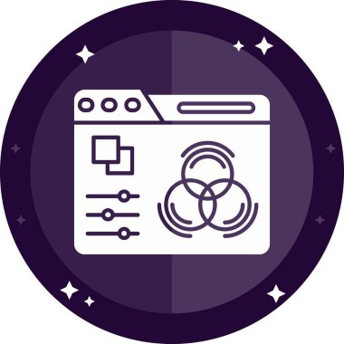 Bir makine oyununun vektör illüstrasyonu