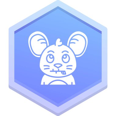 hayvan simgesi vektör illüstrasyonu