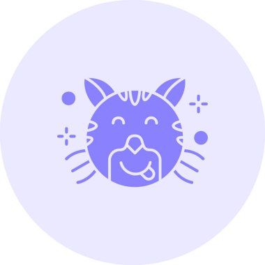 Hayvan. Web simgesi basit illüstrasyon