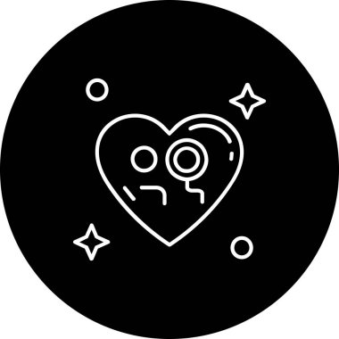 Vektör Kalp Simgesi illüstrasyonu