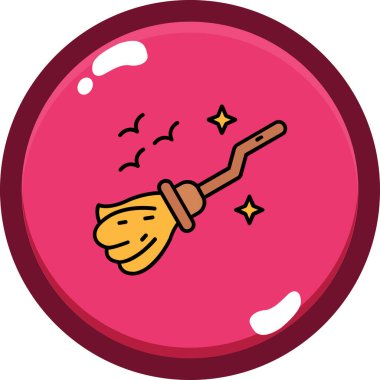 Çizgi film simgesinin vektör çizimi