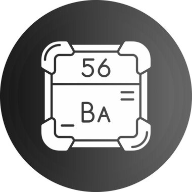 Tek b simgesinin vektör illüstrasyonu