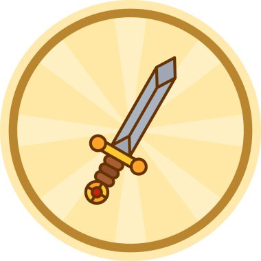 Modern simgenin vektör illüstrasyonu