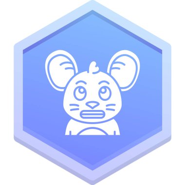 Hayvan şapkası ikonu. logotype