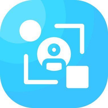 Seo simgesinin vektör illüstrasyonu