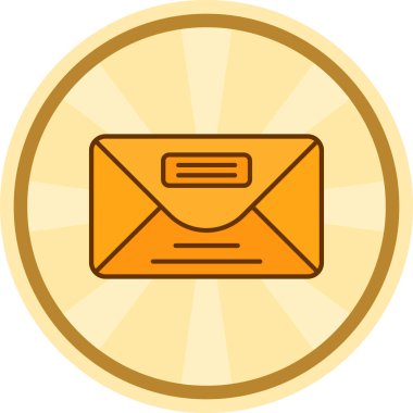 e-posta zarfı simgesi - taslak biçimi