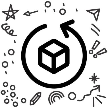 Beyaz arkaplanda vektör simgesi izole edildi