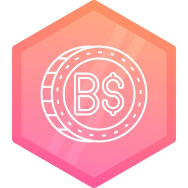 Bozuk para. Web simgesi basit illüstrasyon