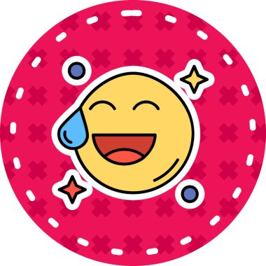 emojinin vektör illüstrasyonu