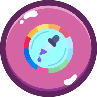 boya fırçası vektör simgesi