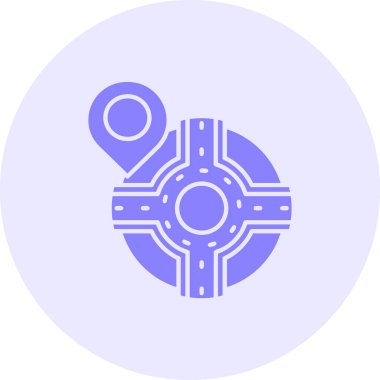 Modern bir simgenin vektör illüstrasyonu