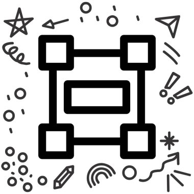 Oyun. Web simgesi basit illüstrasyon