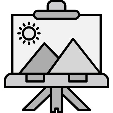 Web ve mobil için vektör simgesi