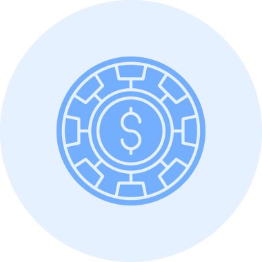 Sikke Simgesi vektör illüstrasyonu