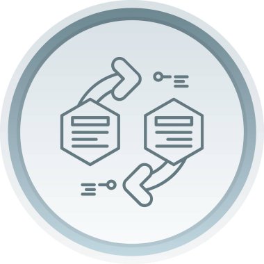DNA ve tıbbi ikon vektör çizimi
