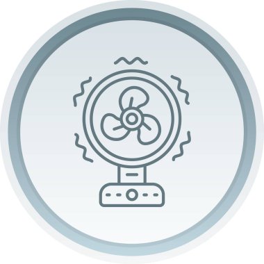 Hayran. Web simgesi basit illüstrasyon