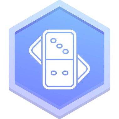 zar. Web simgesi basit tasarım