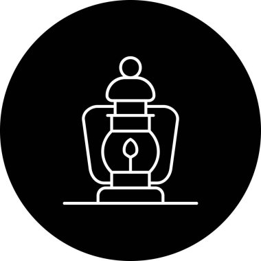 Lamba simgesinin vektör illüstrasyonu