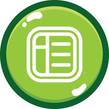 Yeşil ve mavi arkaplanın vektör çizimi