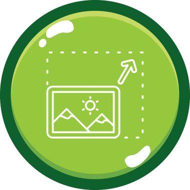 seo modern simgesinin vektör illüstrasyonu