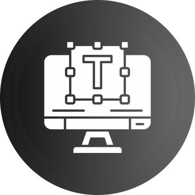 Taşıyıcı bant simgesi. Beyaz arkaplanda izole edilmiş web tasarımı için taşıyıcı şerit vektör simgesinin basit çizimi