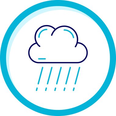 bulut web vektörü basit illüstrasyon