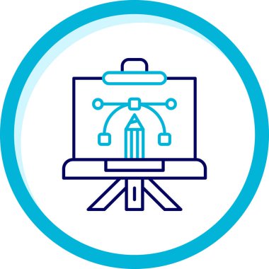 Modern b 'nin vektör illüstrasyonu eksik simgesi