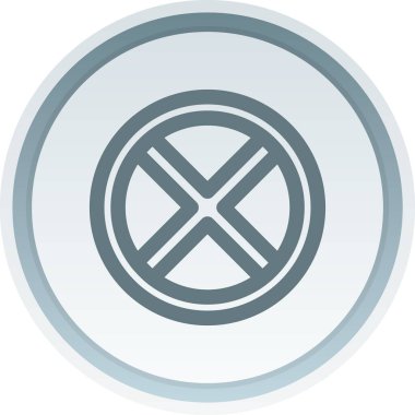 Eşsiz Pusula Vektör Satırı Simgesi