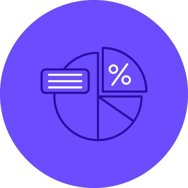 İndirim simgesinin vektör illüstrasyonu