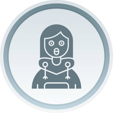 kış giysileri ile kız