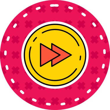 Kumarhane Web simgesi basit illüstrasyon