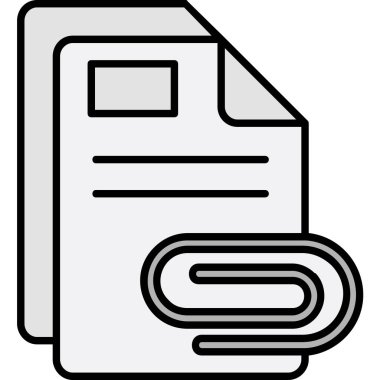 dizin dosya simgesi. vektör illüstrasyonu