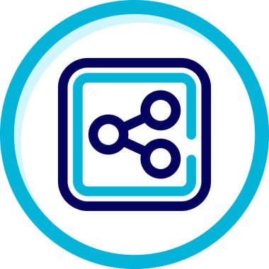 bağlantı simgesi vektör illüstrasyonu