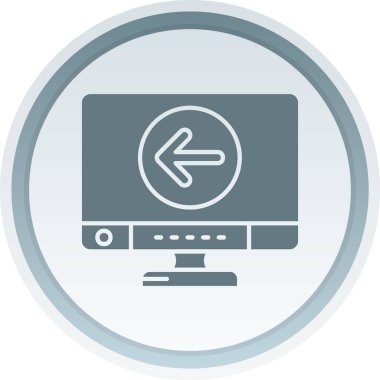 izleyici ikon vektör illüstrasyonu