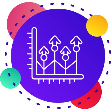 Çizgi abaküs simgesi beyaz arkaplanda izole edildi. Geleneksel sayma matematiği. Eğitim işareti. Matematik okulu. Renkli taslak konsepti. vektör.