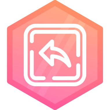 ok simgesinin vektör illüstrasyonu