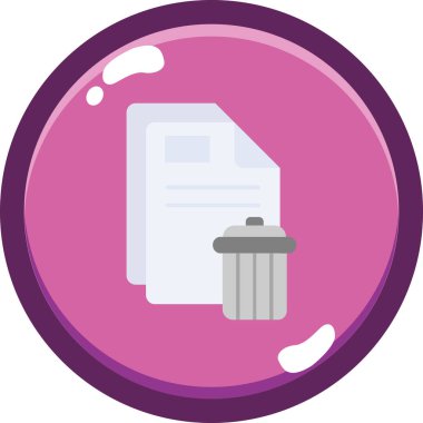 dosya belgesi vektör illüstrasyonu