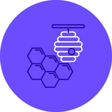 bal simgesinin vektör illüstrasyonu