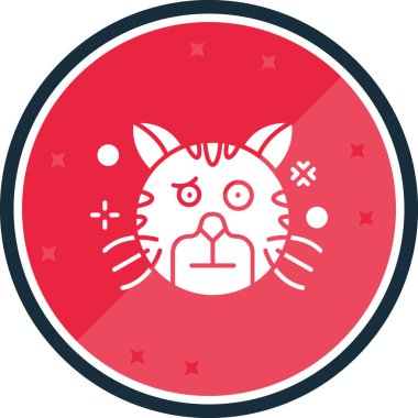 Vektör illüstrasyonu, simge ögesi biçimi