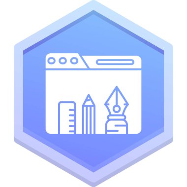 seo modern simgesinin vektör illüstrasyonu