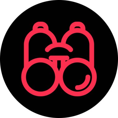 Bir köpek simgesinin vektör illüstrasyonu