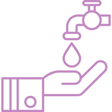 su damlası vektör simgesi