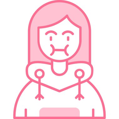 Avatar simgesi, vektör illüstrasyonu