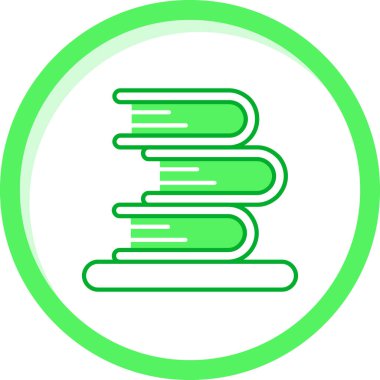 Kitap. Web simgesi basit illüstrasyon