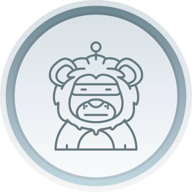 Modern b 'nin vektör illüstrasyonu eksik simgesi