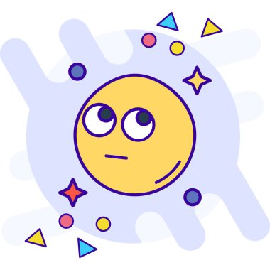 Moda tarzında izole edilmiş güneş simgesi