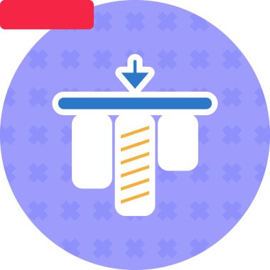 tıbbi ağ simgesi vektör illüstrasyonu