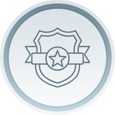 Eşsiz Yıldız Vektör Satırı Simgesi