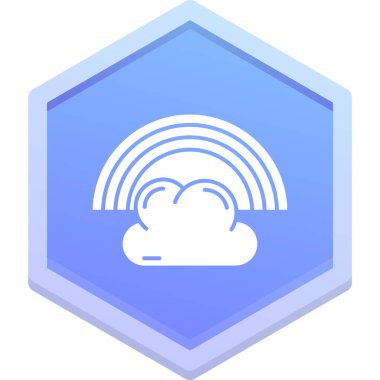 bulut hesaplama simgesi, vektör illüstrasyonu